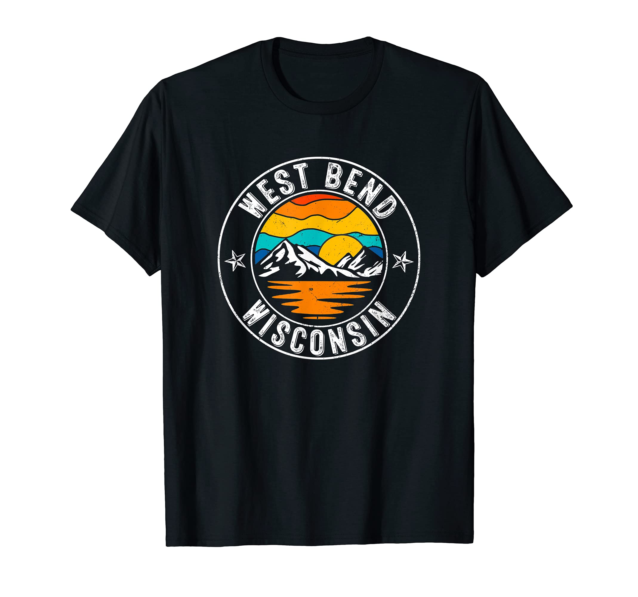 70S 80S West Bend Wisconsin Wi T-Shirt - Unique Graphic Men Women - T-Shirt, Sweatshirt, Hoodie