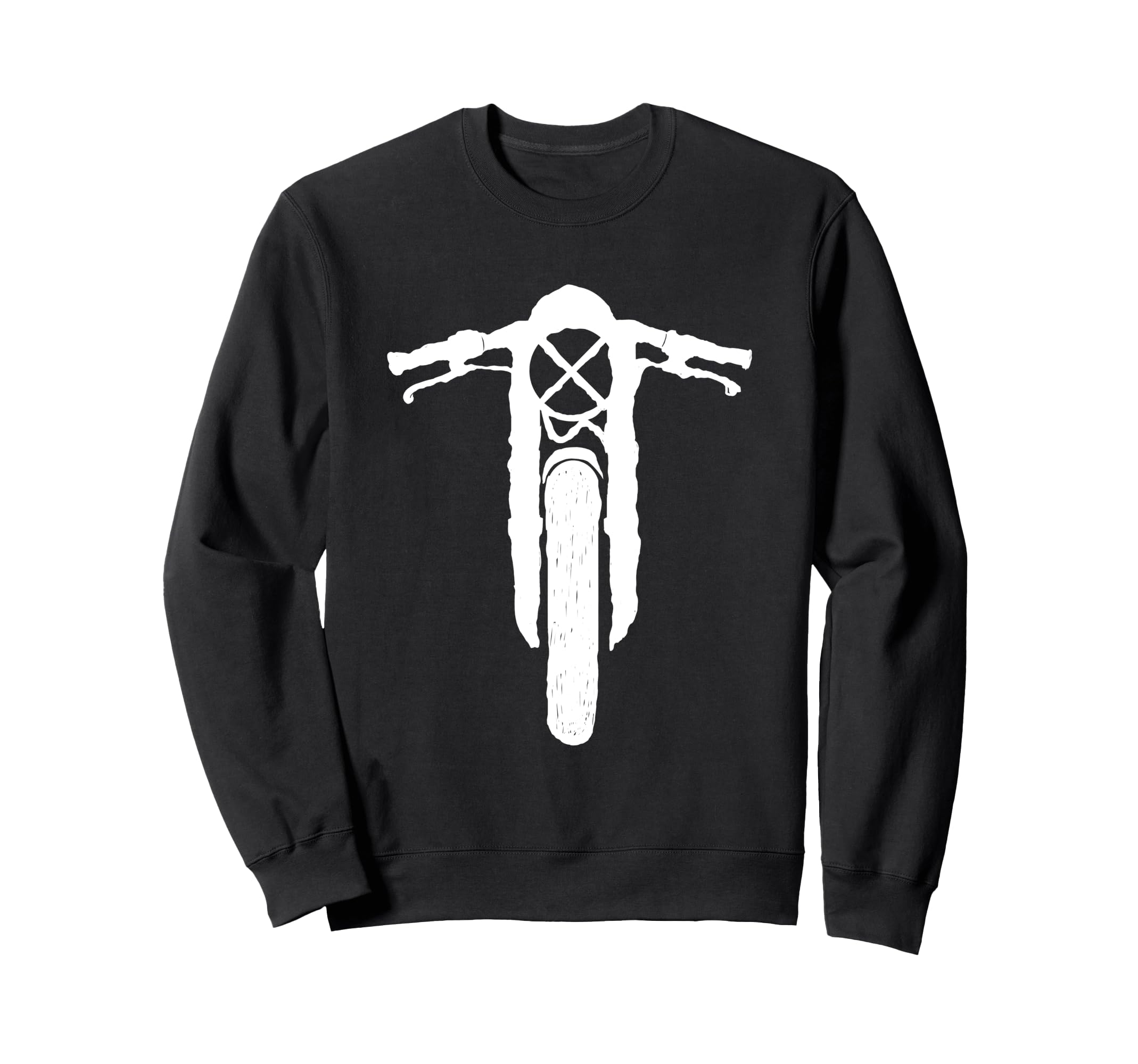 Cafe Racer Motorcycle Scrambler Sweatshirt - Custom Art Print for Adults - T-Shirt, Sweatshirt, Hoodie