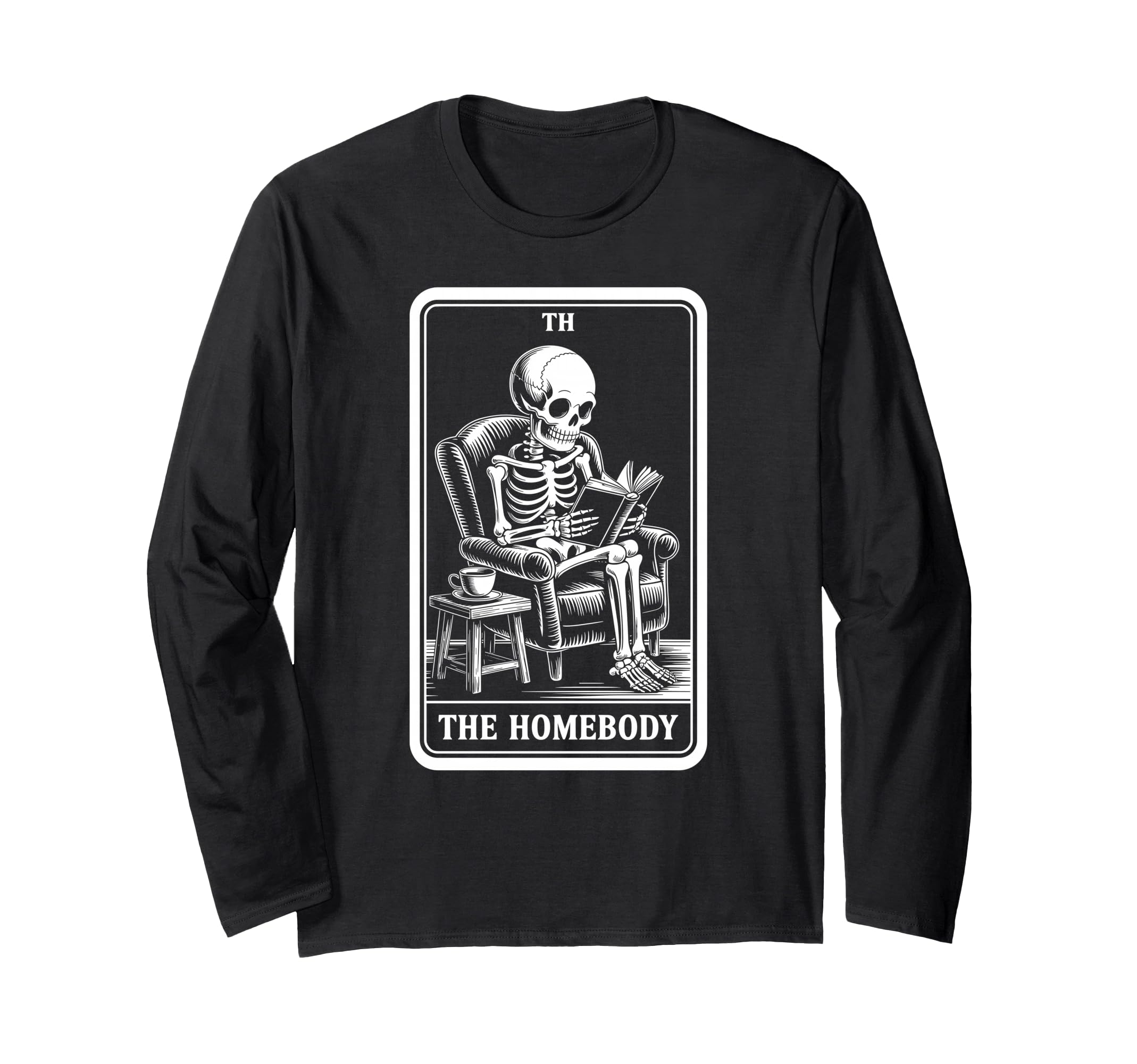 Homebody Tarot Card Indoorsy Antisocial T-Shirt - Aesthetic Graphic Unisex - T-Shirt, Sweatshirt, Hoodie