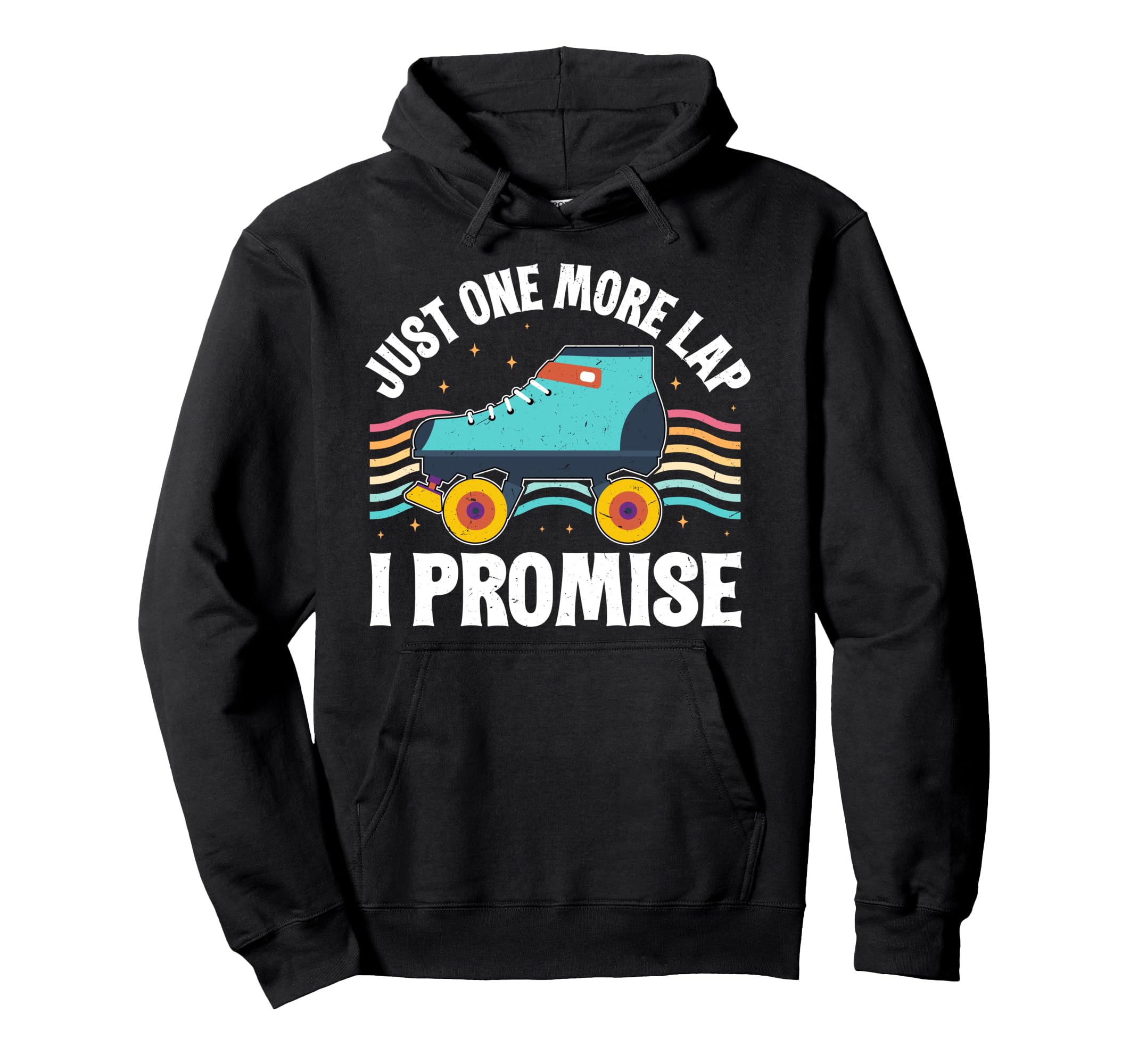 Rollerskates Roller Skates Rink Roller Hoodie - Trendy Graphic Men Women - T-Shirt, Sweatshirt, Hoodie