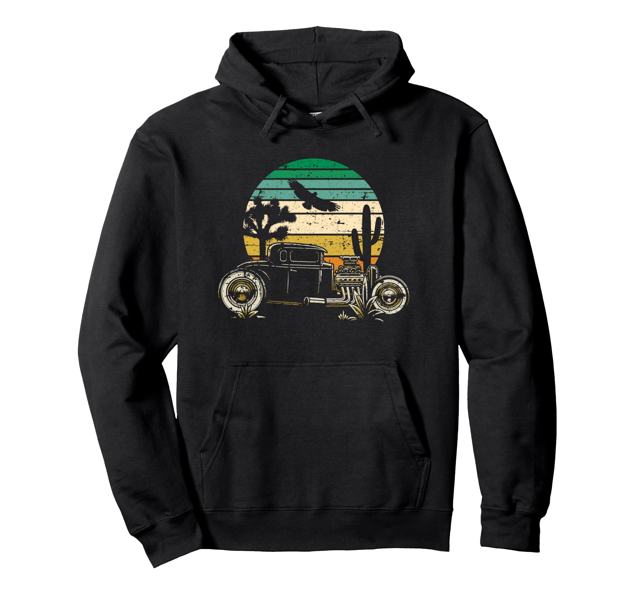 Southwest Usa Hotrod Hoodie - Aesthetic Graphic Men Women - T-Shirt, Sweatshirt, Hoodie