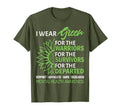 I Wear Green Fight Stigma Mental Health T-Shirt - Trendy Graphic Unisex - T-Shirt, Sweatshirt, Hoodie