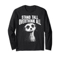 Meerkat Watchful Overthinkers T-Shirt - Minimalist Print for Adults - T-Shirt, Sweatshirt, Hoodie