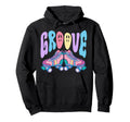 Roller Skating Skate 1970S Groove Hoodie - Novelty Apparel Unisex - T-Shirt, Sweatshirt, Hoodie