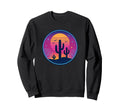 Desert Sunset 70S 80S Nostalgic Sweatshirt - Graphic Print Men Women - T-Shirt, Sweatshirt, Hoodie