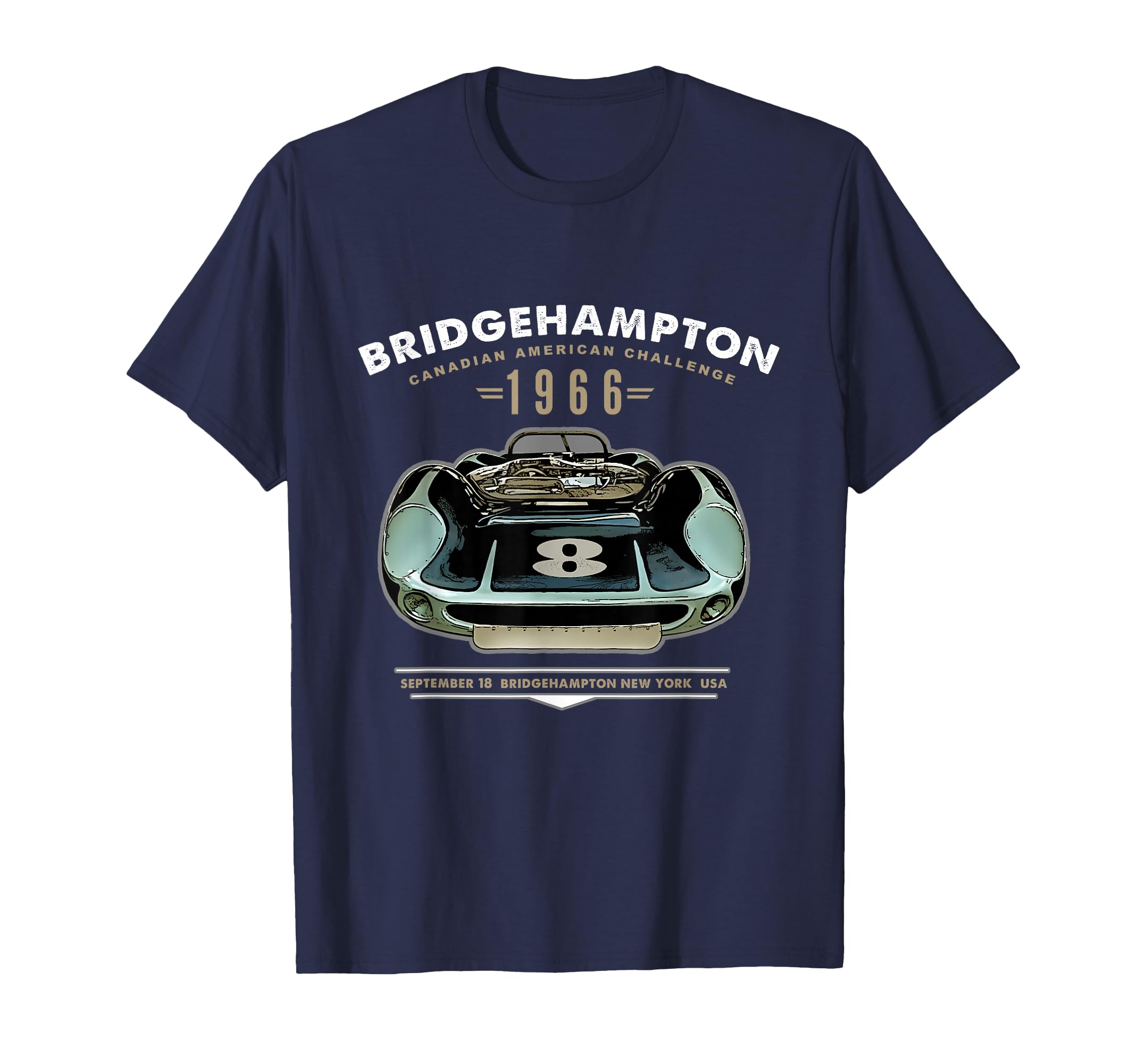 Mens Bridgehampton Road Racing 1966 T-Shirt - Aesthetic Graphic Men Women - T-Shirt, Sweatshirt, Hoodie