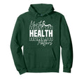 Mental Health Month We Wear Green Hoodie - Aesthetic Graphic Men Women - T-Shirt, Sweatshirt, Hoodie