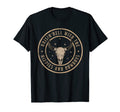 Raisinhell Hippies And Cowboys Bull Skull T-Shirt - Graphic Print Men Women - T-Shirt, Sweatshirt, Hoodie