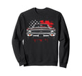 1969 Nova Ss Front Grill Patriotic Sweatshirt - Custom Art Print Unisex - T-Shirt, Sweatshirt, Hoodie