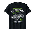 Speed Shop Hotrod Car T-Shirt - Graphic Print Unisex - T-Shirt, Sweatshirt, Hoodie