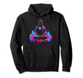 Vaporwave Buddha 80S Synthwave 3 Hoodie - Unique Graphic for Adults - T-Shirt, Sweatshirt, Hoodie