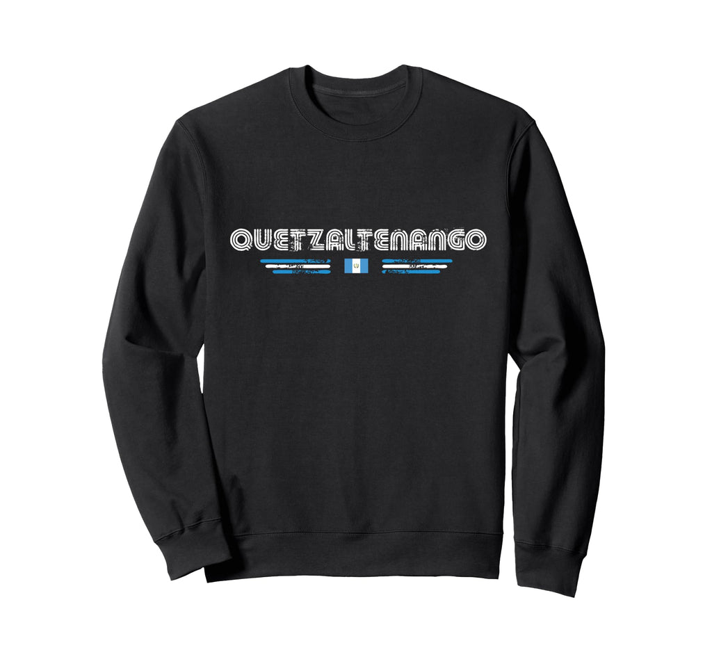 Quetzaltenango Guatemala 70S 80S Type Sweatshirt - Graphic Print for Adults - T-Shirt, Sweatshirt, Hoodie