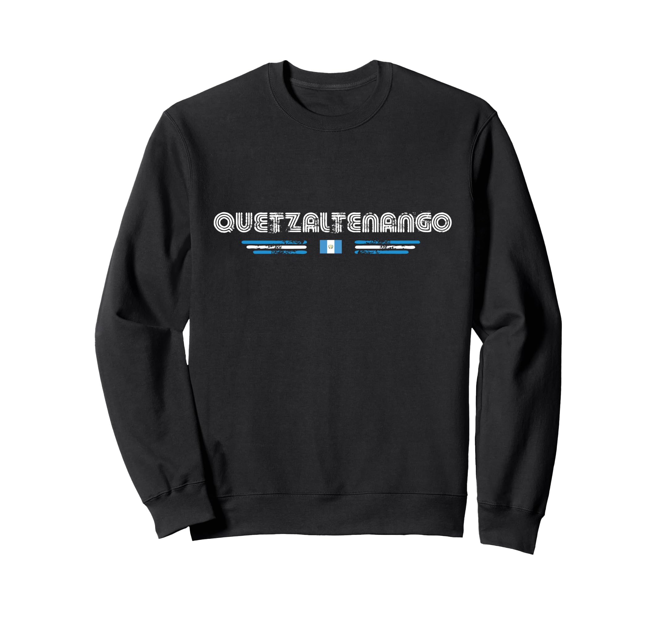 Quetzaltenango Guatemala 70S 80S Type Sweatshirt - Graphic Print for Adults - T-Shirt, Sweatshirt, Hoodie