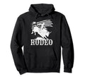 Cowboycore Steer Bull Cow Skull Rodeo Hoodie - Fun Novelty Design Unisex - T-Shirt, Sweatshirt, Hoodie