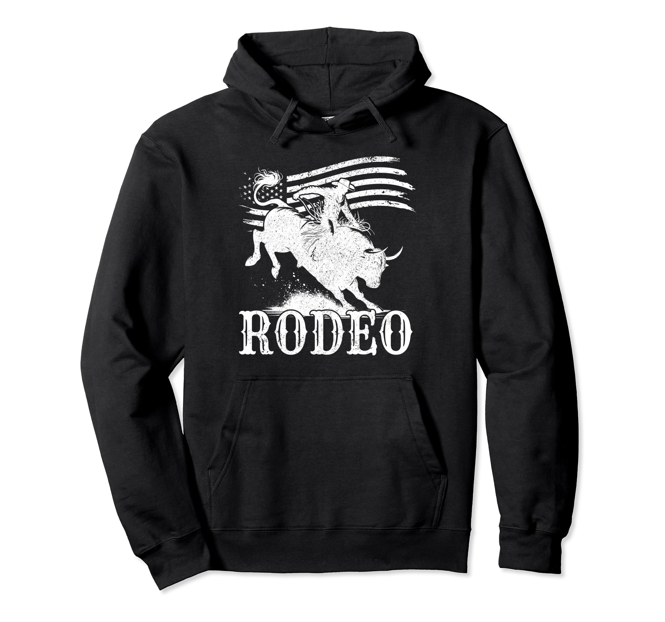 Cowboycore Steer Bull Cow Skull Rodeo Hoodie - Fun Novelty Design Unisex - T-Shirt, Sweatshirt, Hoodie