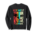 Key West Florida Beach Sunset Sweatshirt - Trendy Graphic for Adults - T-Shirt, Sweatshirt, Hoodie