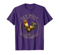 Rooster Key West Florida Vacation T-Shirt - Fun Novelty Design Men Women - T-Shirt, Sweatshirt, Hoodie