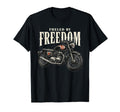 Fueled Freedom Motorcycle Retired T-Shirt - Casual Everyday Wear Unisex - T-Shirt, Sweatshirt, Hoodie