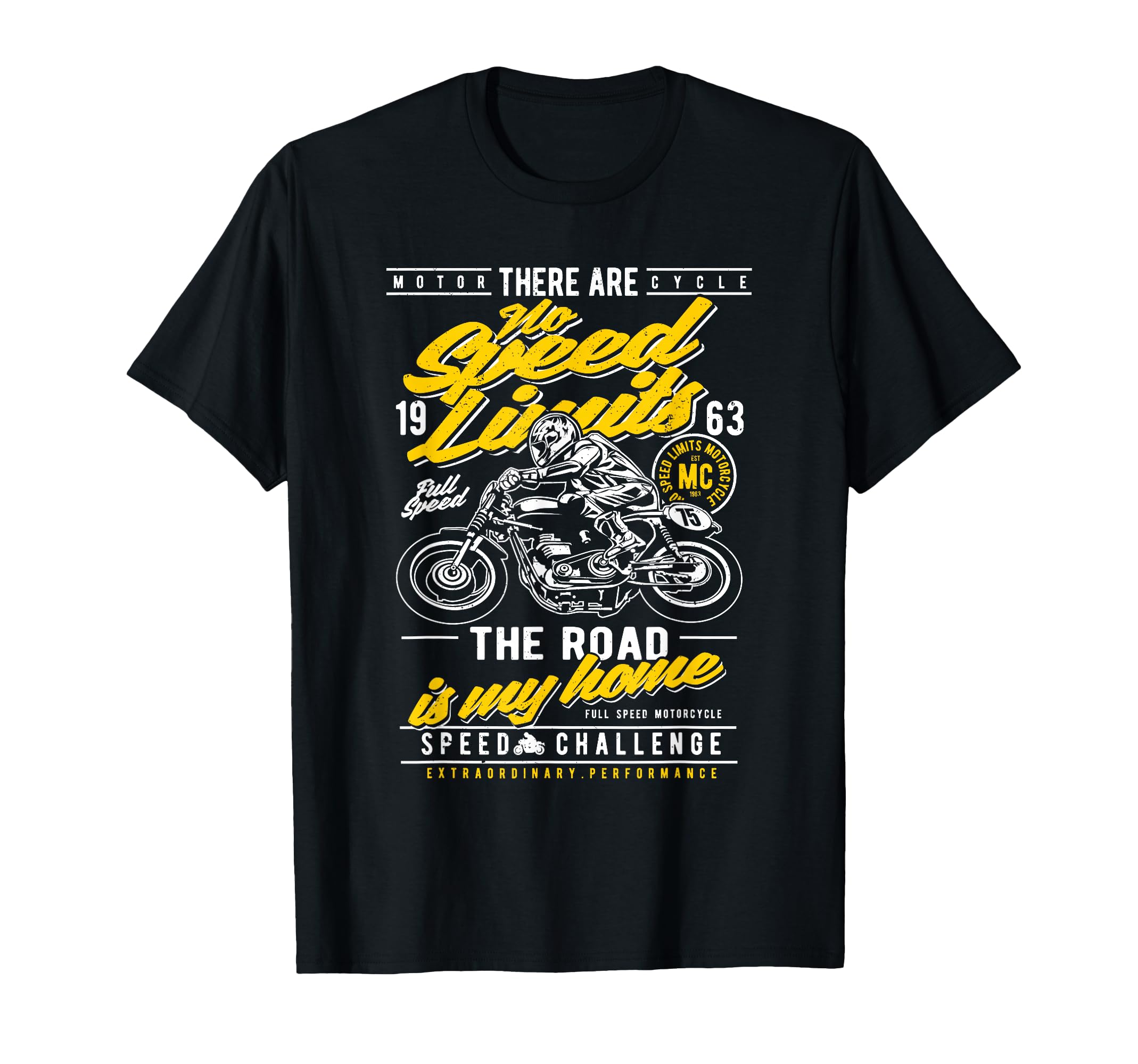 Motorcycle Race T-Shirt - Novelty Apparel Men Women - T-Shirt, Sweatshirt, Hoodie