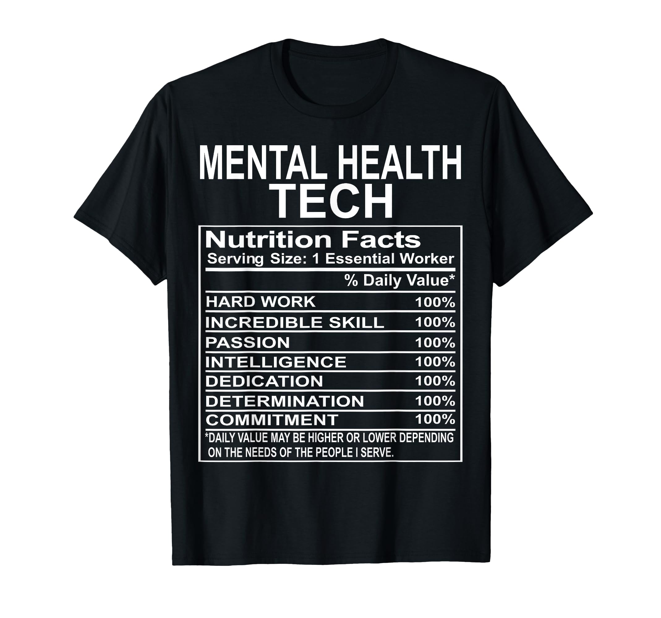 Mental Health Technician Gifts T-Shirt - Unique Graphic for Adults - T-Shirt, Sweatshirt, Hoodie