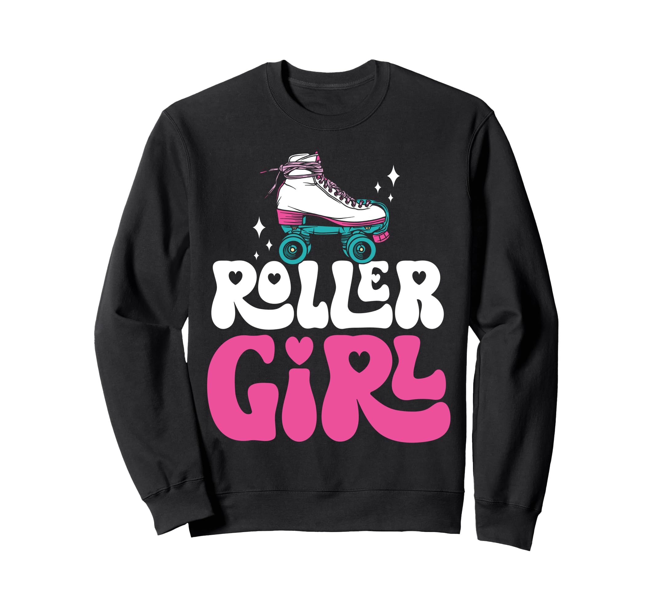 Roller Skating Skate 1970S Roller Sweatshirt - Trendy Graphic Men Women - T-Shirt, Sweatshirt, Hoodie