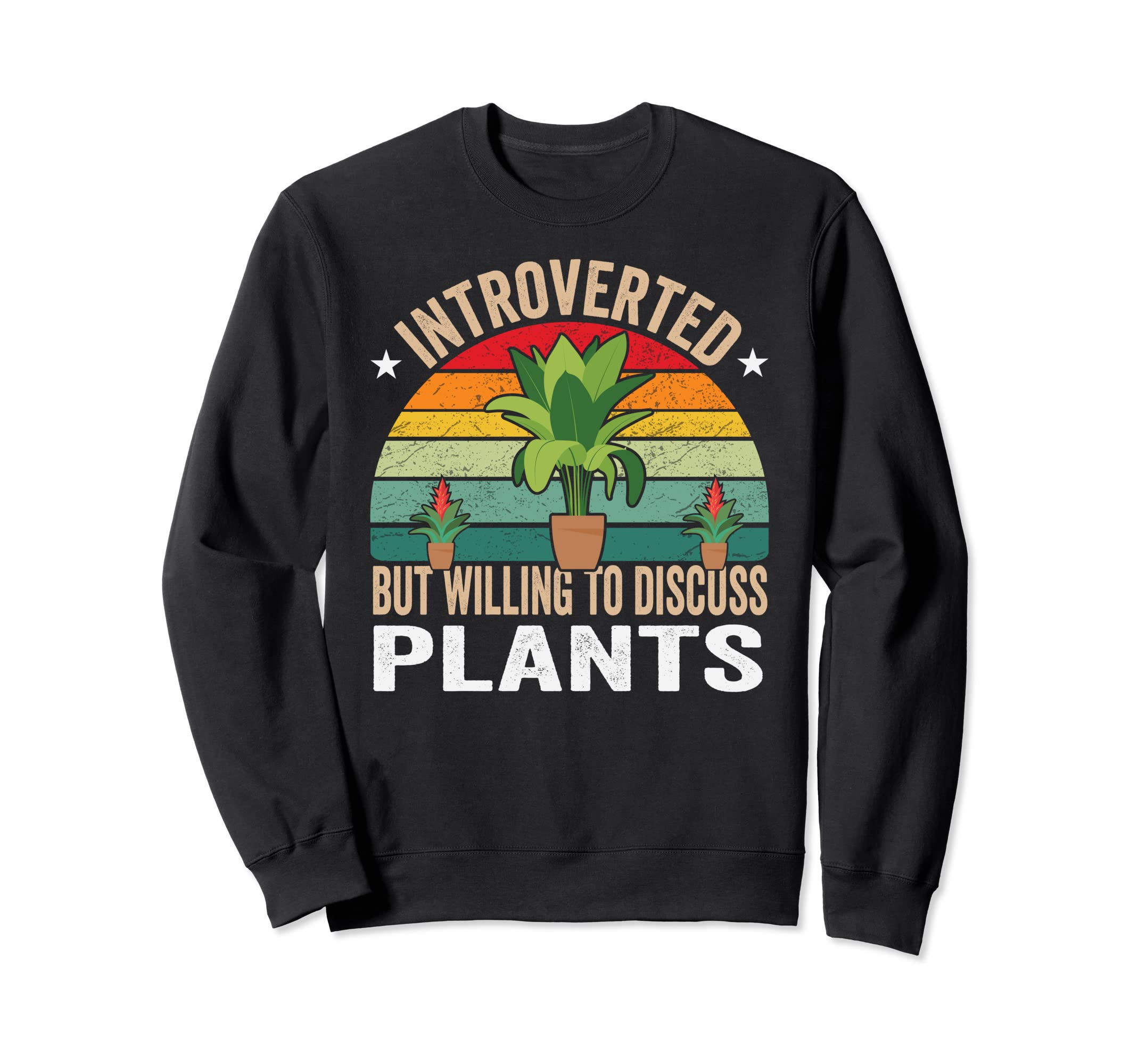 Introverted But Willing To Discuss Sweatshirt - Trendy Graphic for Adults - T-Shirt, Sweatshirt, Hoodie