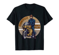 Bonneville Salt Flats Motorcycle Rider T-Shirt - Custom Art Print Unisex - T-Shirt, Sweatshirt, Hoodie