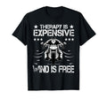 Motorcycle Therapy Is Expensive Wind T-Shirt - Casual Everyday Wear Unisex - T-Shirt, Sweatshirt, Hoodie