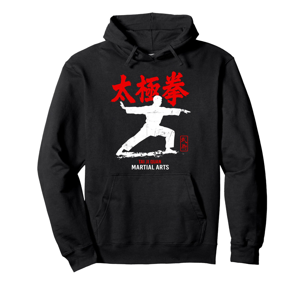 Tai Chi Chuan Martial Arts Hoodie - Casual Everyday Wear Unisex - T-Shirt, Sweatshirt, Hoodie