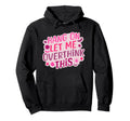 Funny Hang Let Me Overthink This Hoodie - Aesthetic Graphic Men Women - T-Shirt, Sweatshirt, Hoodie