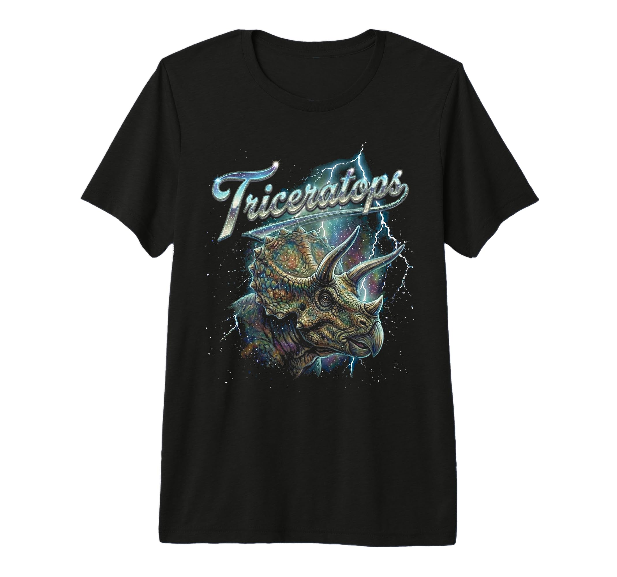 Triceratops 90S Funny Dinosaur 80S T-Shirt - Casual Everyday Wear Unisex - T-Shirt, Sweatshirt, Hoodie