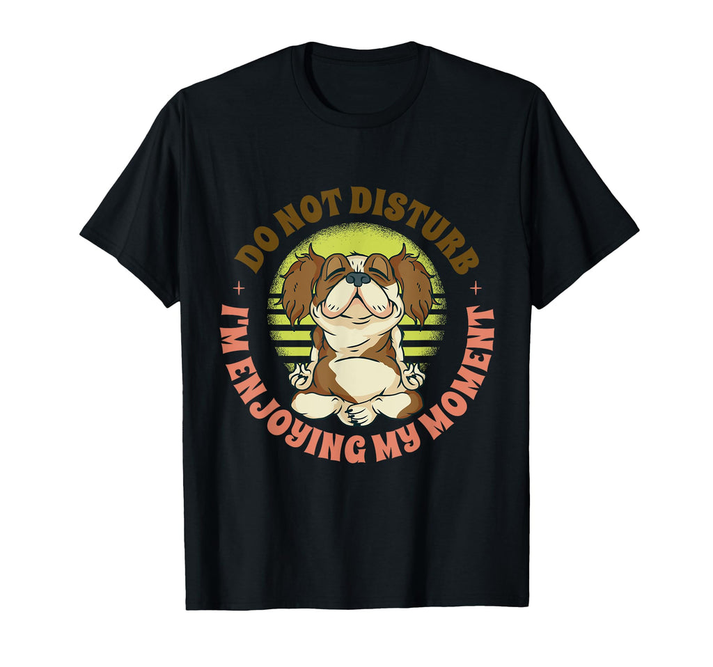 Dog Relaxing Mindfulness Meditation T-Shirt - Novelty Apparel Men Women - T-Shirt, Sweatshirt, Hoodie