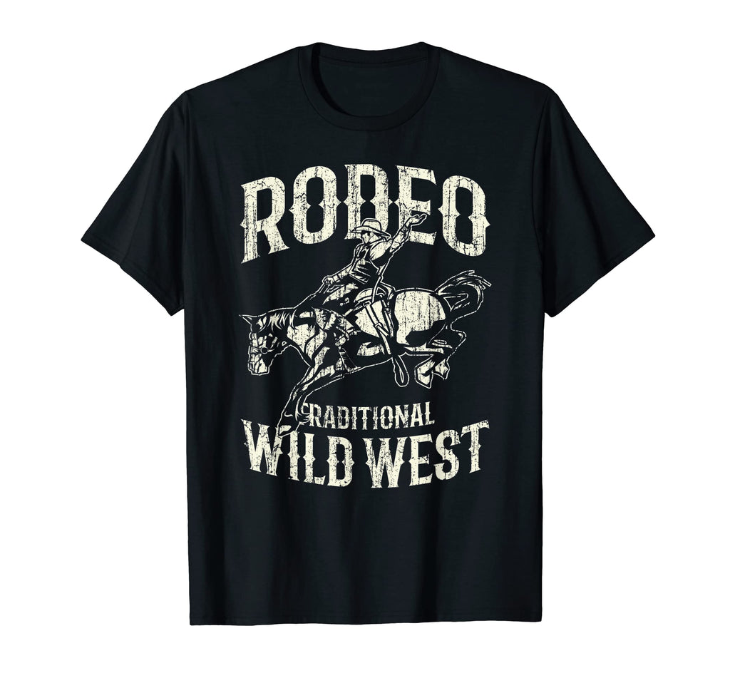 Rodeo Wild West Cowboy Cowgirl T-Shirt - Streetwear Style Unisex - T-Shirt, Sweatshirt, Hoodie