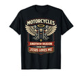 Motorcycle Biker Jesus Faith Christian T-Shirt - Novelty Apparel for Adults - T-Shirt, Sweatshirt, Hoodie