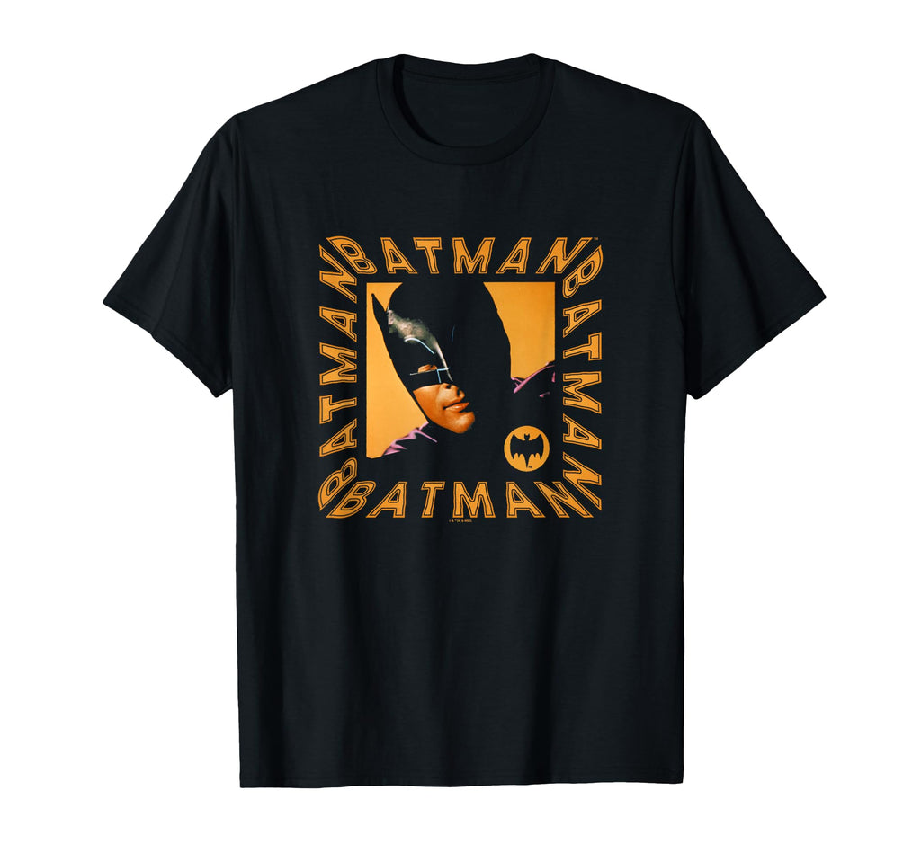 Batman 60S Adam West Batman Box Portrait T-Shirt - Streetwear Style Unisex - T-Shirt, Sweatshirt, Hoodie