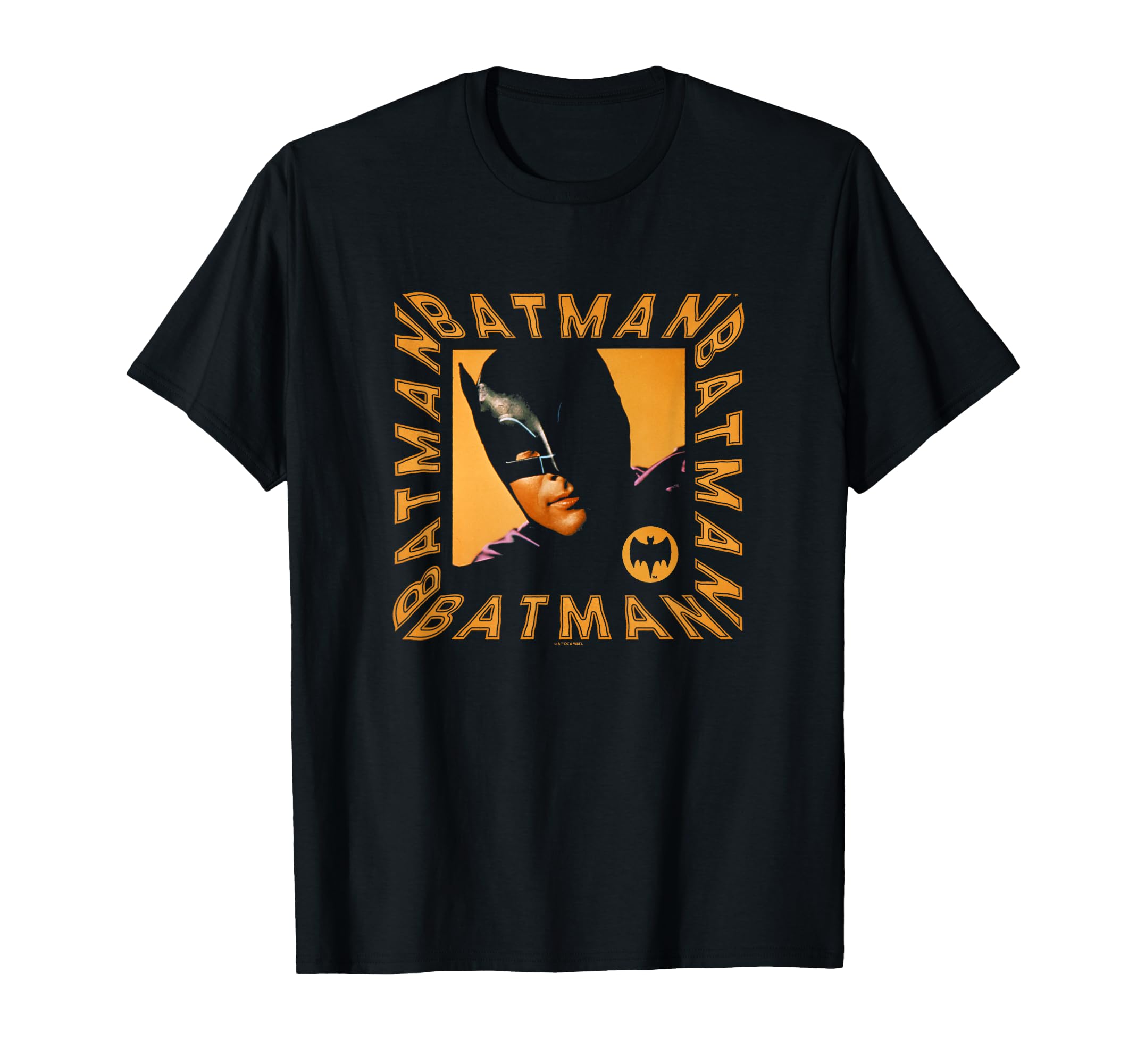 Batman 60S Adam West Batman Box Portrait T-Shirt - Streetwear Style Unisex - T-Shirt, Sweatshirt, Hoodie