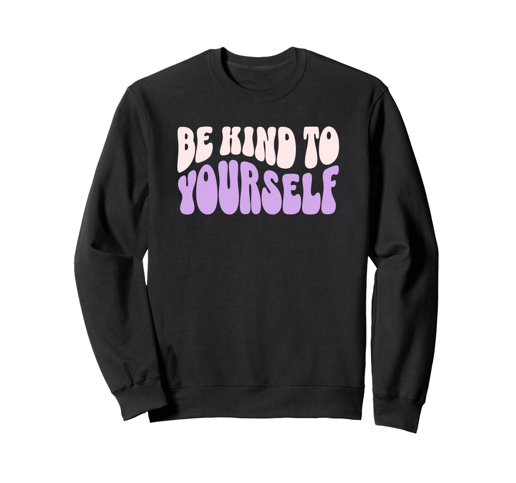 Wellness Mindfulness Meditation Sweatshirt - Minimalist Print Men Women - T-Shirt, Sweatshirt, Hoodie