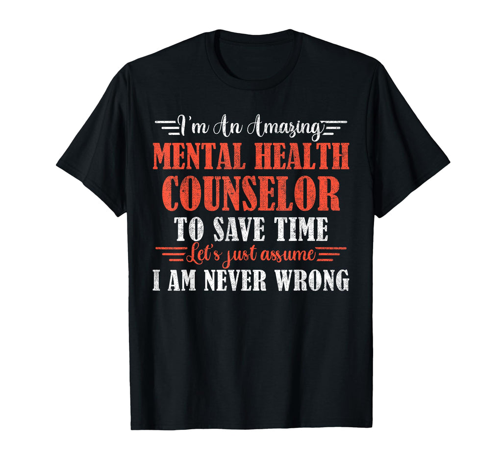 Funny Mental Health Counselor Gift Sweatshirt - Minimalist Print Men Women - T-Shirt, Sweatshirt, Hoodie