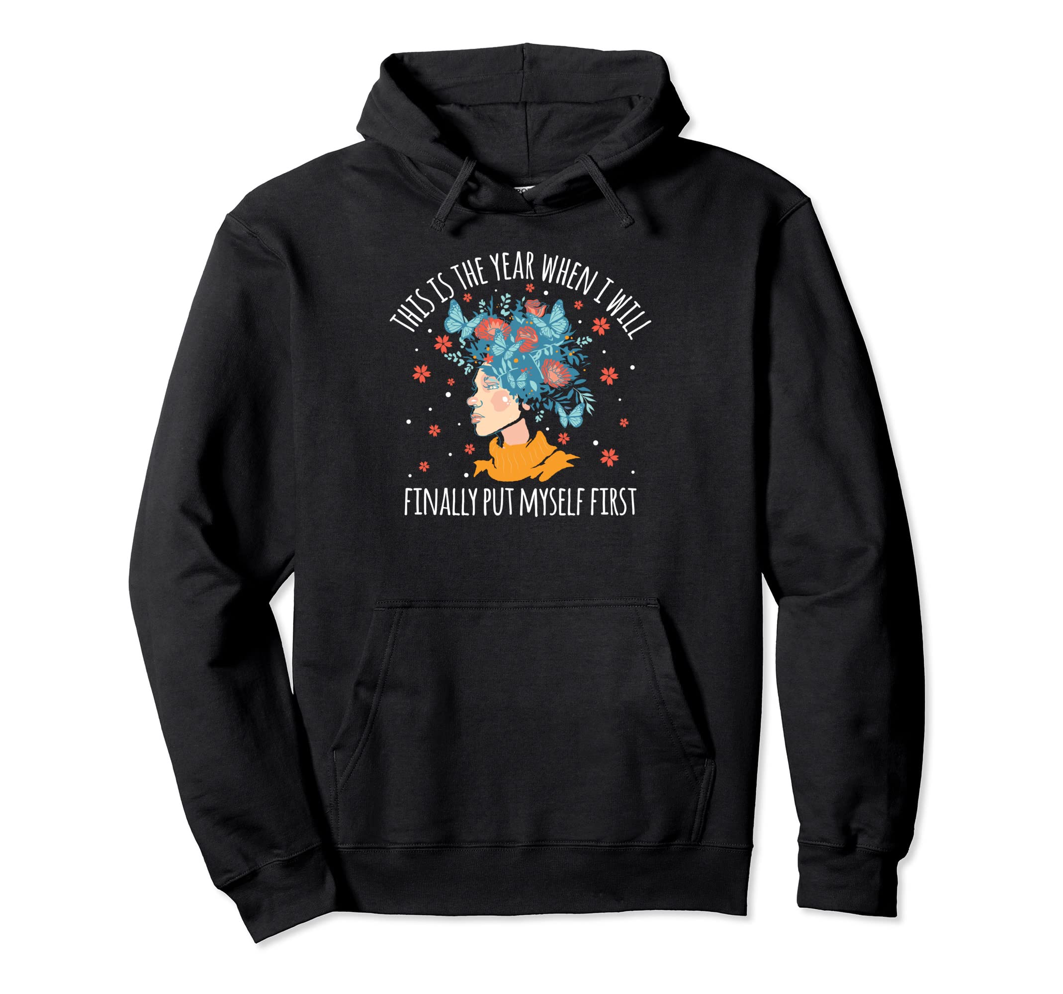 Valentines Day Self Care Love Hoodie - Unique Graphic Men Women - T-Shirt, Sweatshirt, Hoodie
