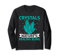 Spiritual Crystal Stones Healing T-Shirt - Aesthetic Graphic for Adults - T-Shirt, Sweatshirt, Hoodie