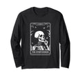 Sarcastic Funny Meme Tarot Cards Overthinker T-Shirt - Graphic Print Unisex - T-Shirt, Sweatshirt, Hoodie