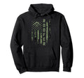 Usa Camo Flag Roofer Roofing Silhouette Hoodie - Graphic Print Men Women - T-Shirt, Sweatshirt, Hoodie