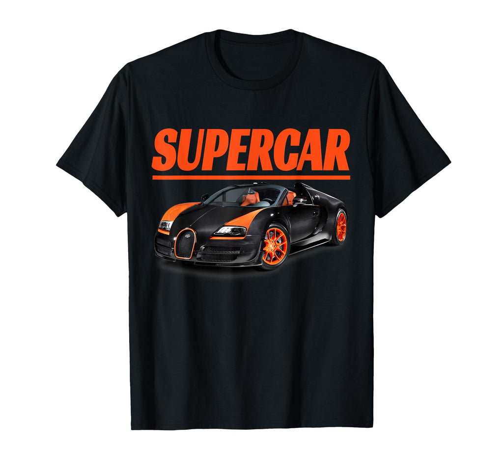 Beautiful Exotic Supercar Sports Car T-Shirt - Streetwear Style Men Women - T-Shirt, Sweatshirt, Hoodie
