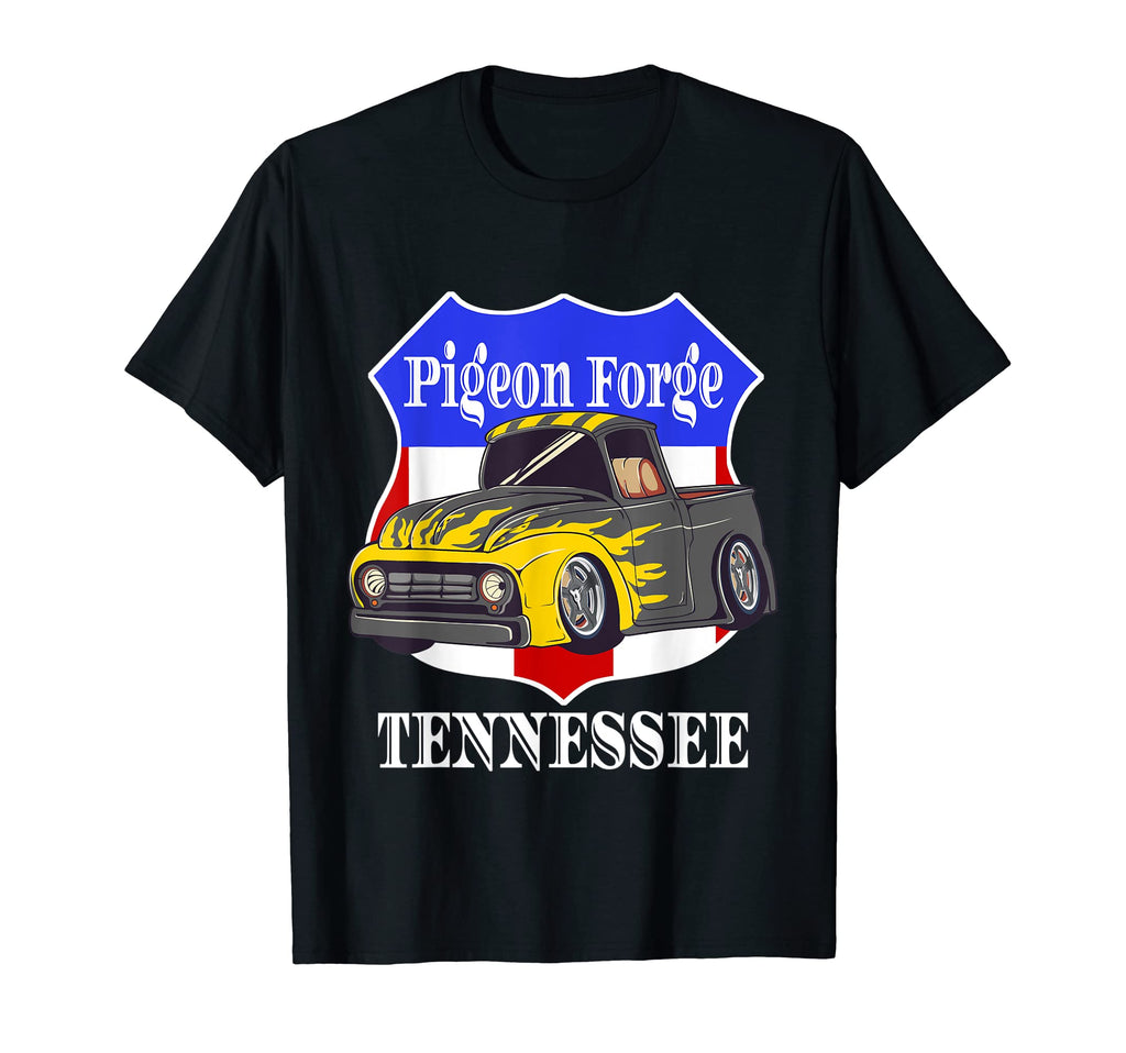 Pigeon Forge Tennessee Hot Rod Run T-Shirt - Streetwear Style Men Women - T-Shirt, Sweatshirt, Hoodie