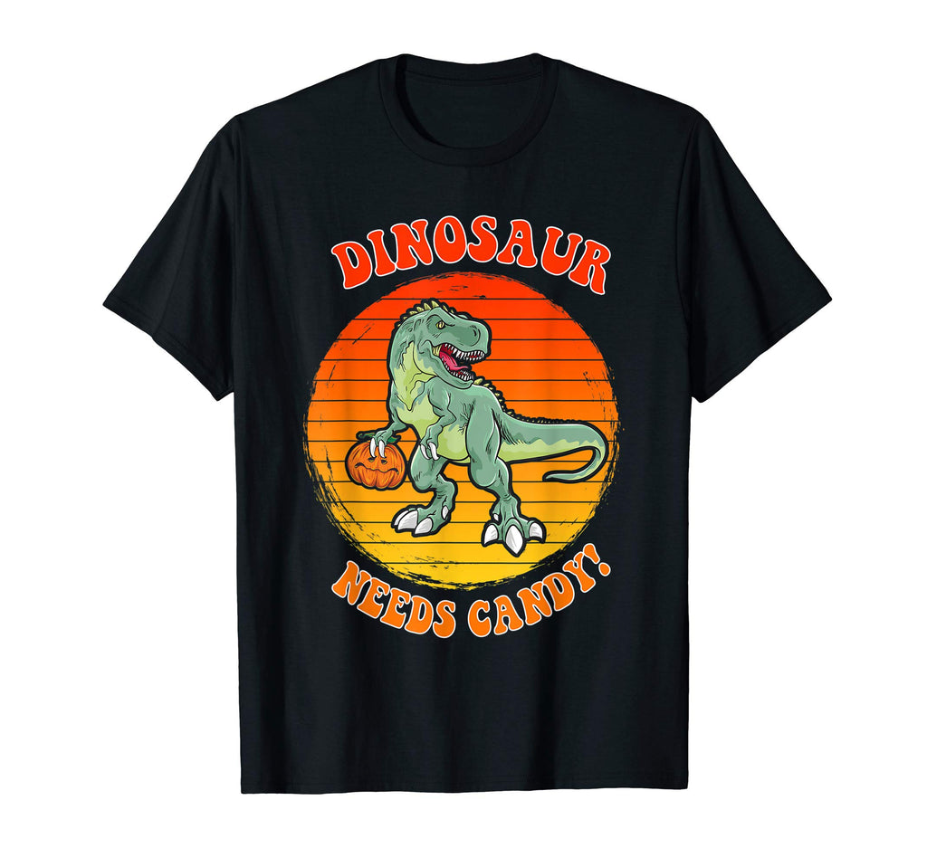 Funny Dinosaur Halloween T Rex Needs T-Shirt - Custom Art Print Men Women - T-Shirt, Sweatshirt, Hoodie