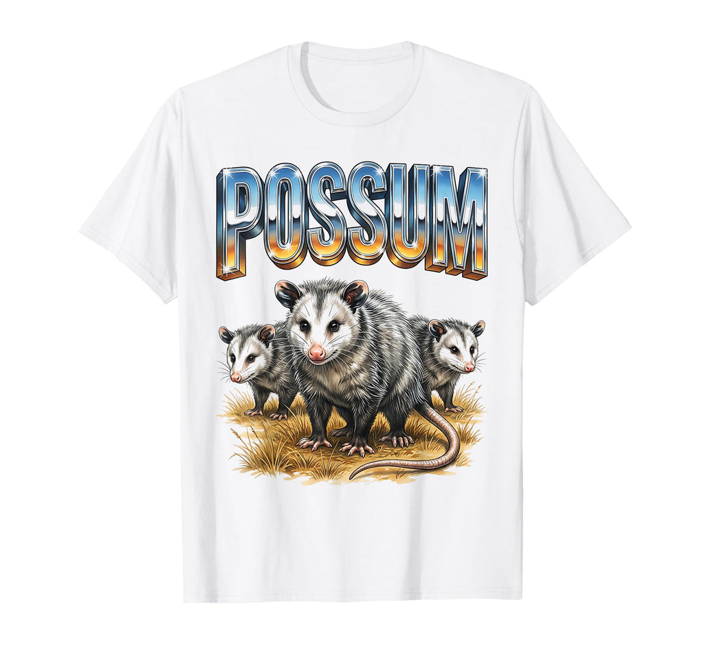 Possum 70S 90S Possum Animal Lover T-Shirt - Novelty Apparel Men Women - T-Shirt, Sweatshirt, Hoodie