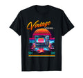 Vibes Crt Tv 80S Synthwave T-Shirt - Unique Graphic Unisex - T-Shirt, Sweatshirt, Hoodie