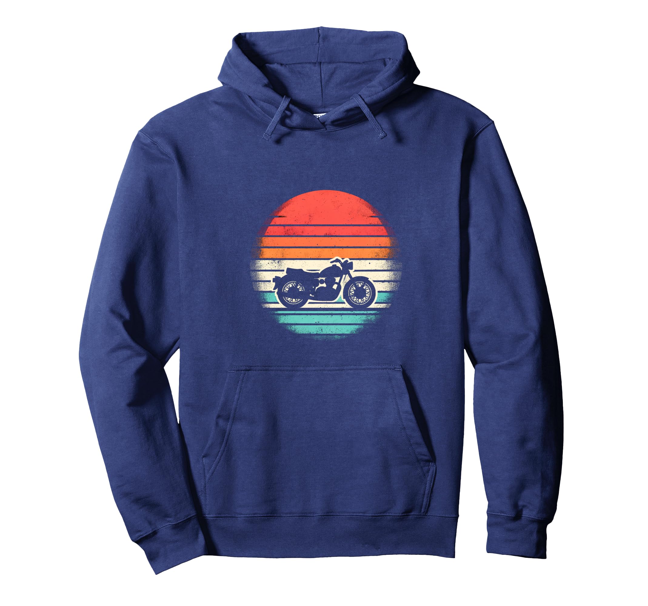 Motorcycle Sunset Hoodie - Custom Art Print Unisex - T-Shirt, Sweatshirt, Hoodie