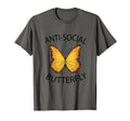 Anti Social Butterfly Social Club T-Shirt - Casual Everyday Wear for Adults - T-Shirt, Sweatshirt, Hoodie