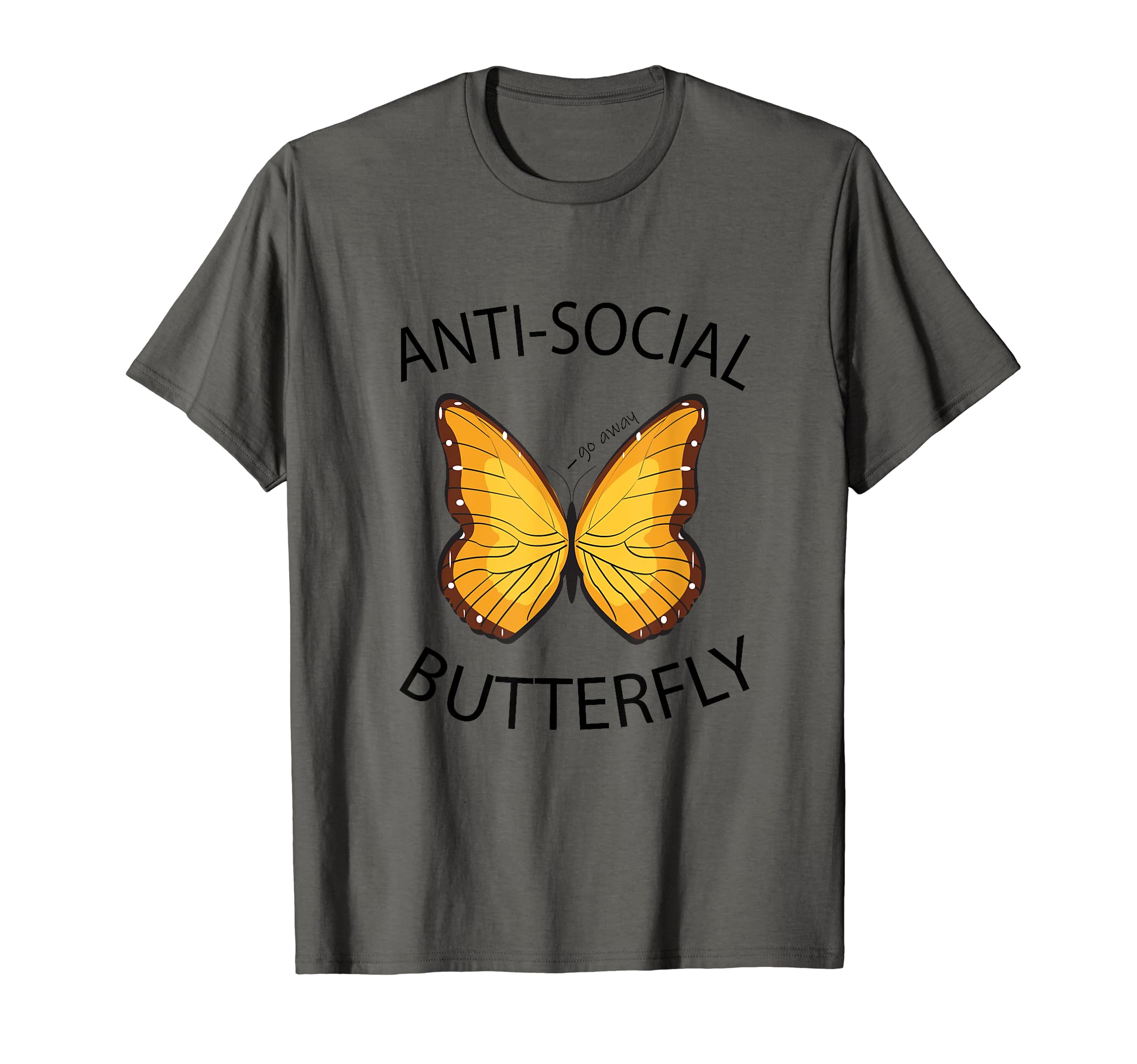 Anti Social Butterfly Social Club T-Shirt - Casual Everyday Wear for Adults - T-Shirt, Sweatshirt, Hoodie